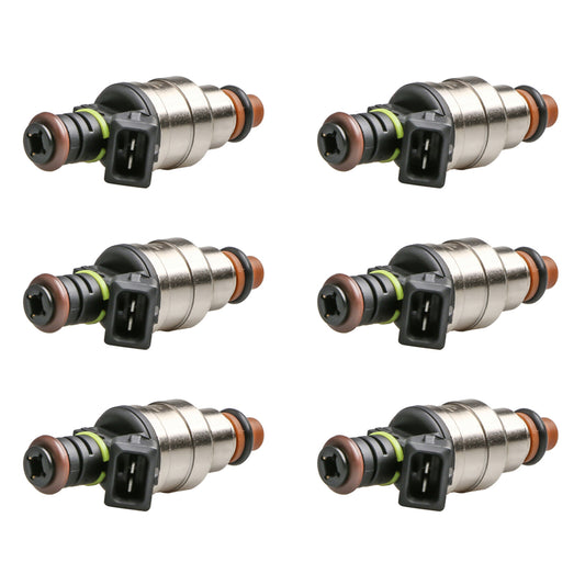 6PCS Flow Matched Fuel injectors for Ford 2.3 2.9 3.0 3.8 4.9 5.0L F47E-A2E