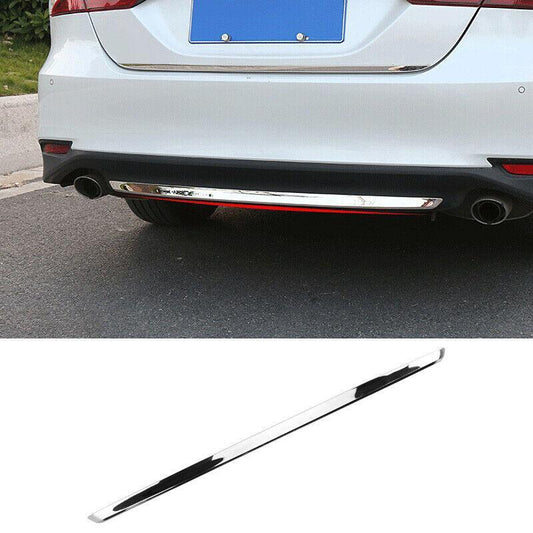 Chrome Steel Rear Bumper Protector Lower Strip 1pcs for Toyota for Camry 2018-2022