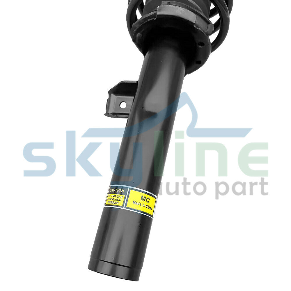 2-Piece Front Shock Strut Assembly with Electric Forward for Jaguar XJ XJR X351 RWD 2010-2019