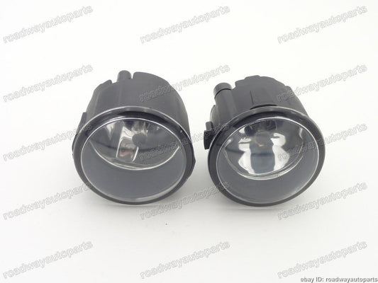 2pcs Front Bumper Fog Lights Driving Lamps+Bulbs for Nissan X-Trail 2007-2013