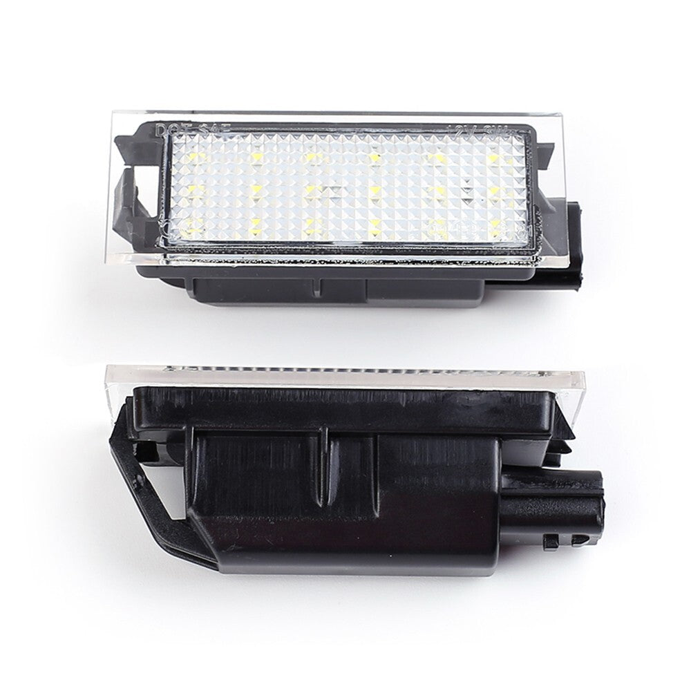 LED License Plate Lamp For Land Range Clio Twingo Megane Laguna Vel Satis Master