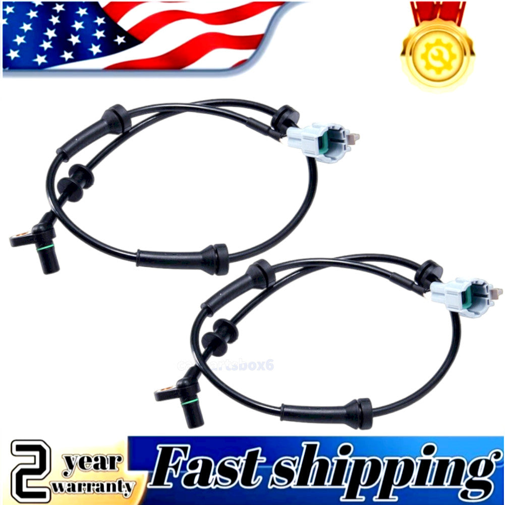 2-piece ABS speed sensor front left/right for Nissan Frontier Pathfinder Xterra