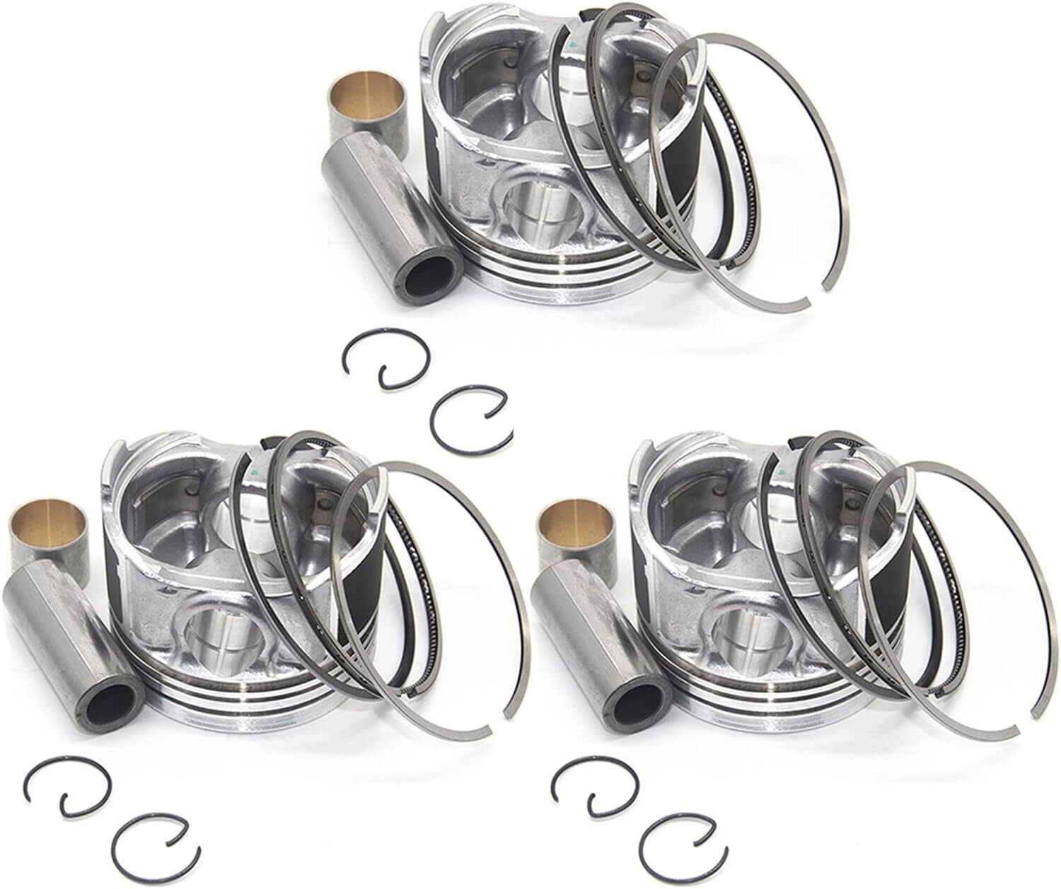 3 x 83.0mm Piston  Ring Set FOR Kubota D1503 Engine fits KX91-3 U35 Excavator