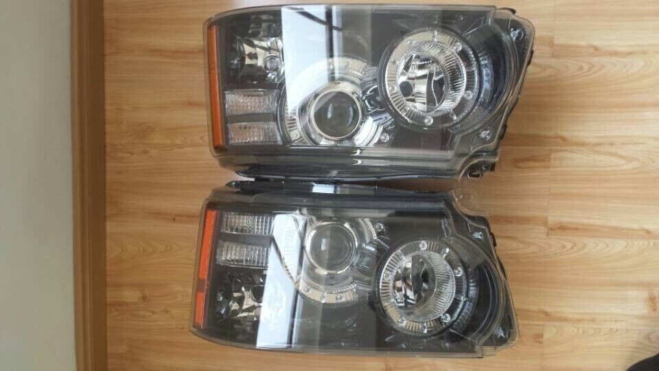 Pair Front Headlight Assembly for Land Rover for Range Rover Sport L320 2010-2013