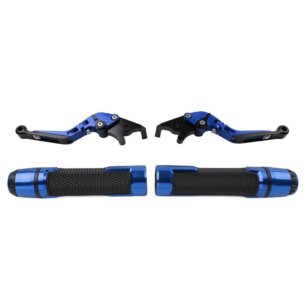 CNC Folding Extendable Brake Clutch Lever Handlebar Grip Fit for Honda VFR1200