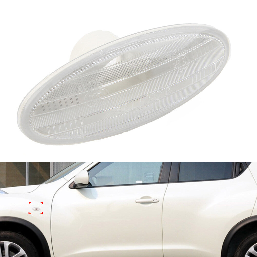 Side Marker Light Turn Signal Lamp Housing Cover Fit for Nissan Cube Juke Leaf US
