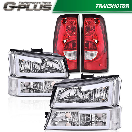 LED DRL with water-resistant and bright finish 2003-2006 Silverado 1500