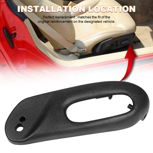 Passenger for Seat Switch Right Side Bezel Trim Fits for Chevy for Corvette 1997-2004 Black