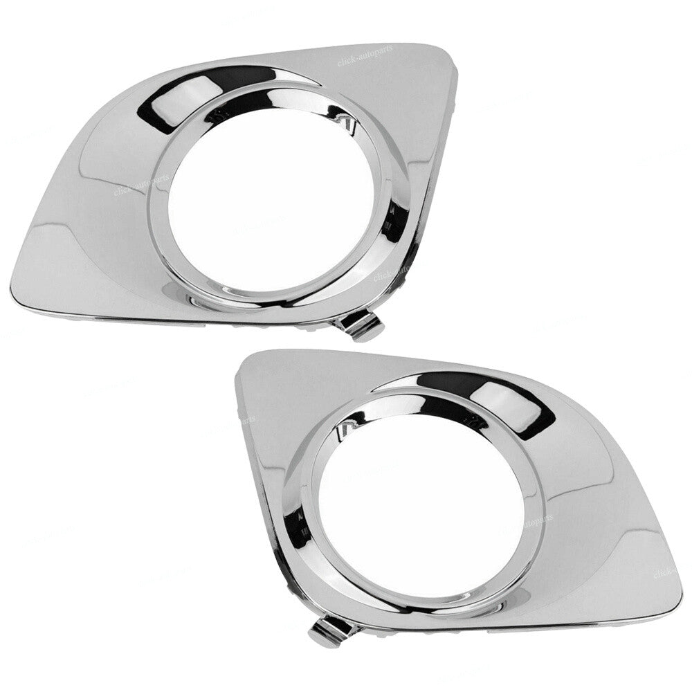 Front RHLH Chrome Fog Light Trim Cover For 2009 2010 2011 12 for Toyota Venza Base