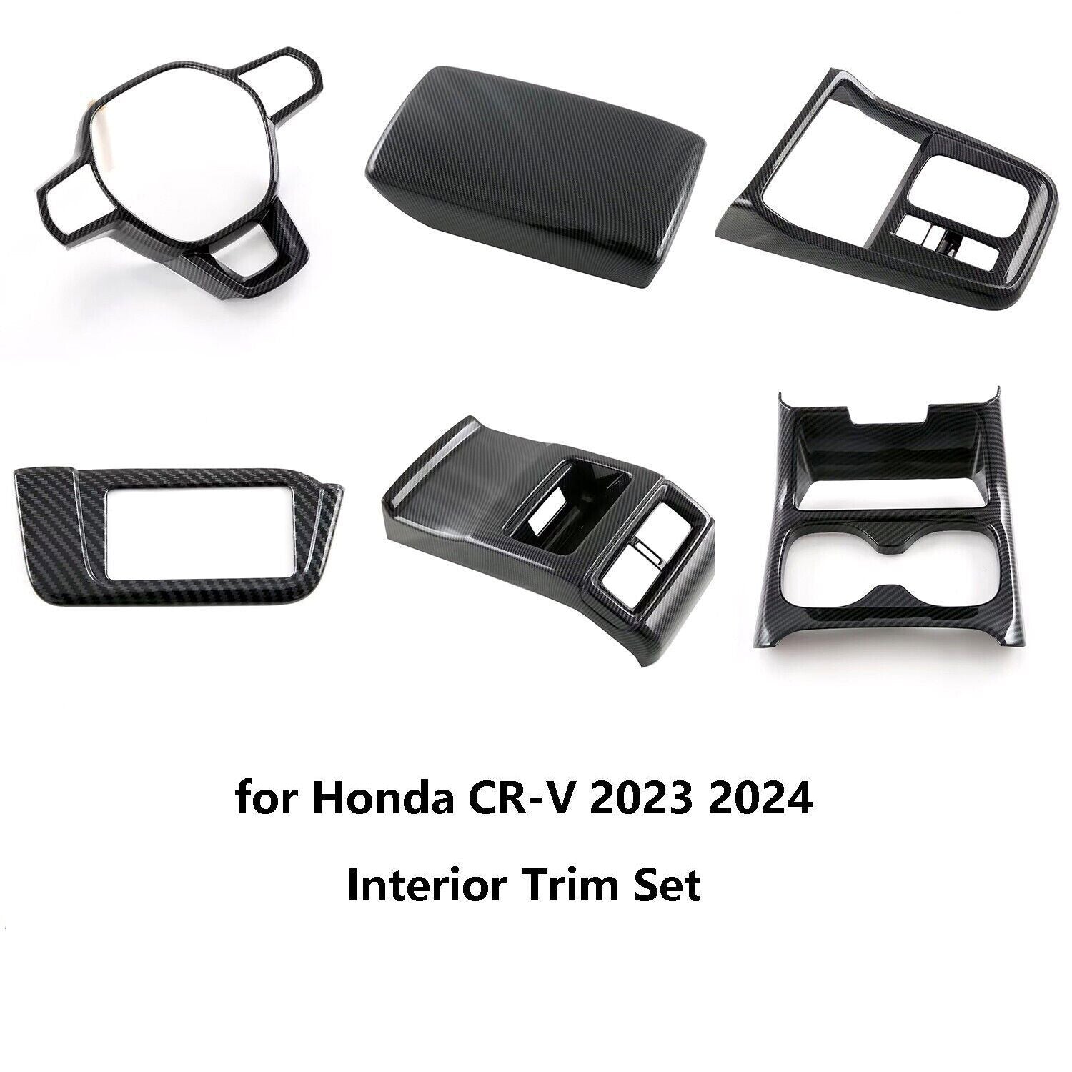for Honda CR-V 2023 2024 Car Interior Accessories Decorative Kit Cover Trims