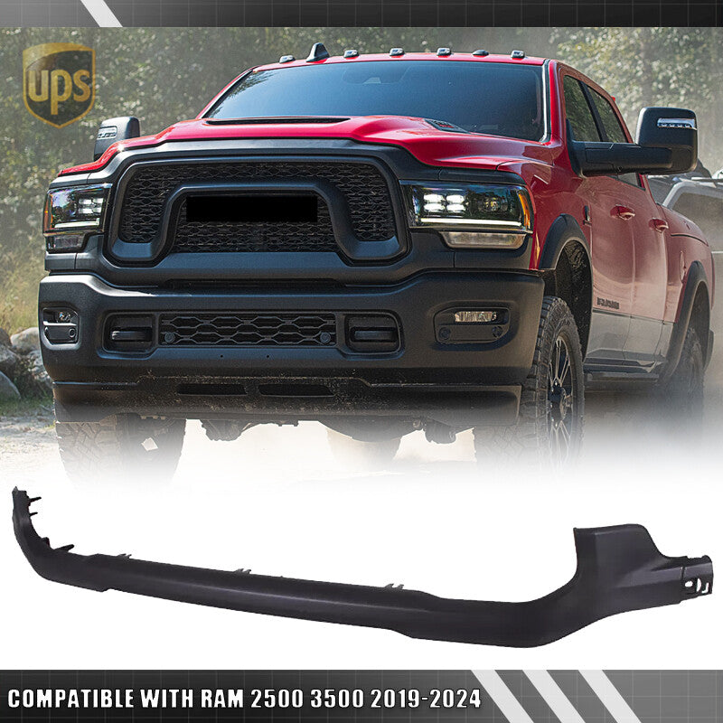 Front Bumper Lower Grille Molding Trim 6NB07TZZAD for RAM 2500 3500 2019-2024