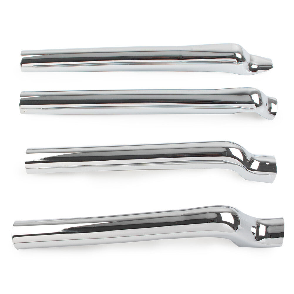 Hintere Schwingenrohrabdeckungen f¨¹r for Harley Heritage Softail Classic FLSTC Chrom