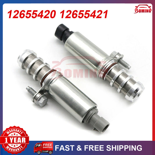 12655420 12655421 2-piece set of variable valve timing solenoid valves suitable for general purpose for Chevrolet Buicks.