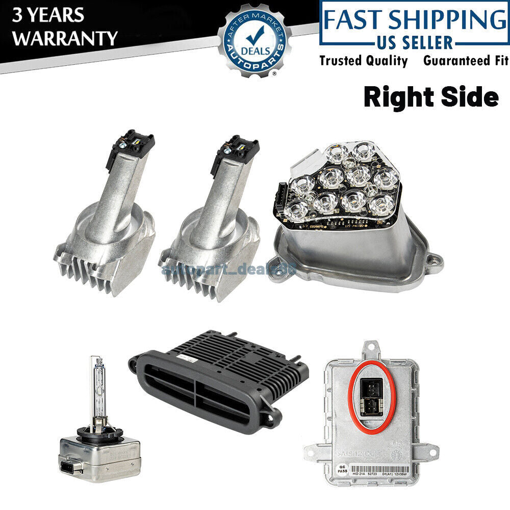 for BMW 528i 535i 550i ActiveHybrid 5 Xenon Ballast Bulb Light LED Module Kit