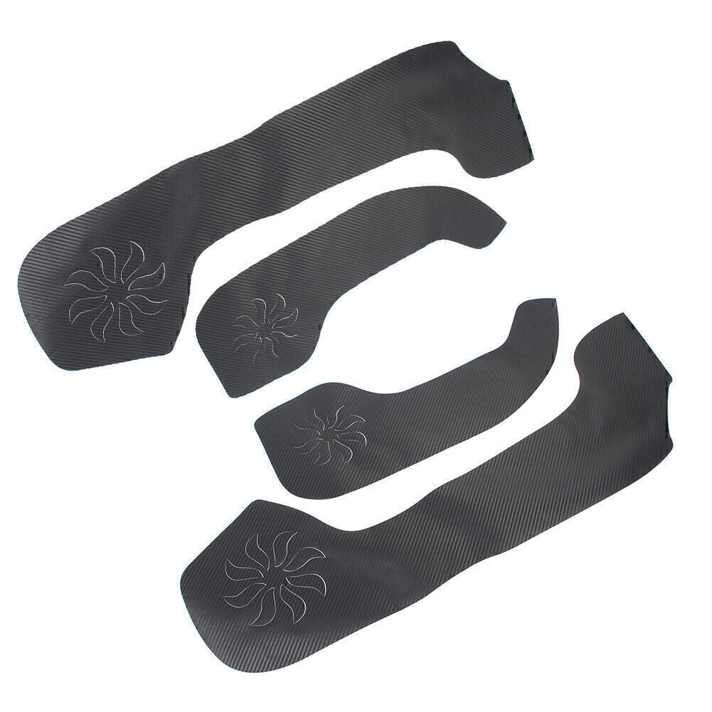 for Kia Forte 2009-2013 2010 4x Car Door Anti Kick Pad Protection Cover Trims