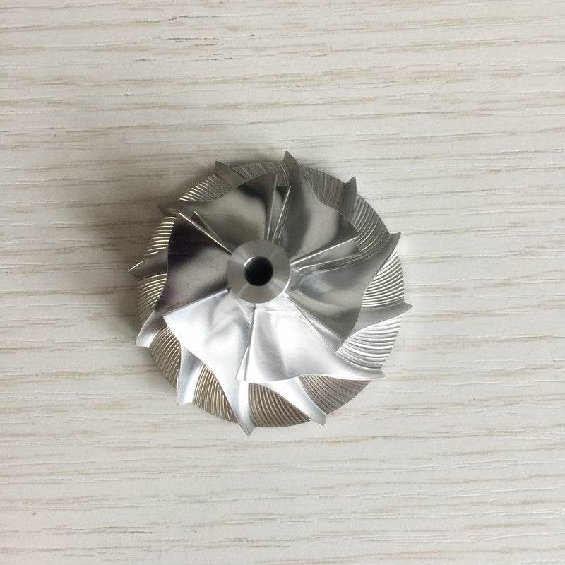 K04 34.53/50.96mm 6+6 blades 5304-123-2032 Turbine milling/bulk compressor wheel