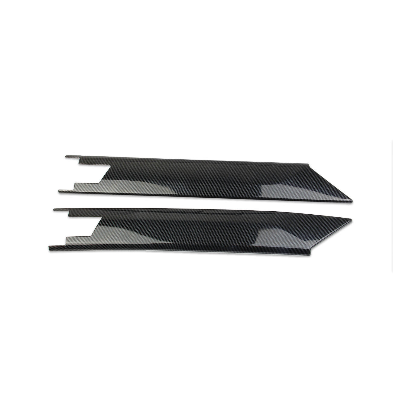 Carbon Fiber Style Rear Car Logo Both Sides Cover Tirm for Chevrolet Traverse