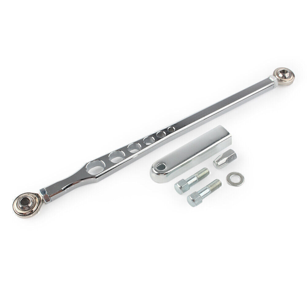 Shift Linkage Shifter Link 6 holes Fit most for Harley Davidson 1980 - 2019 Chrome