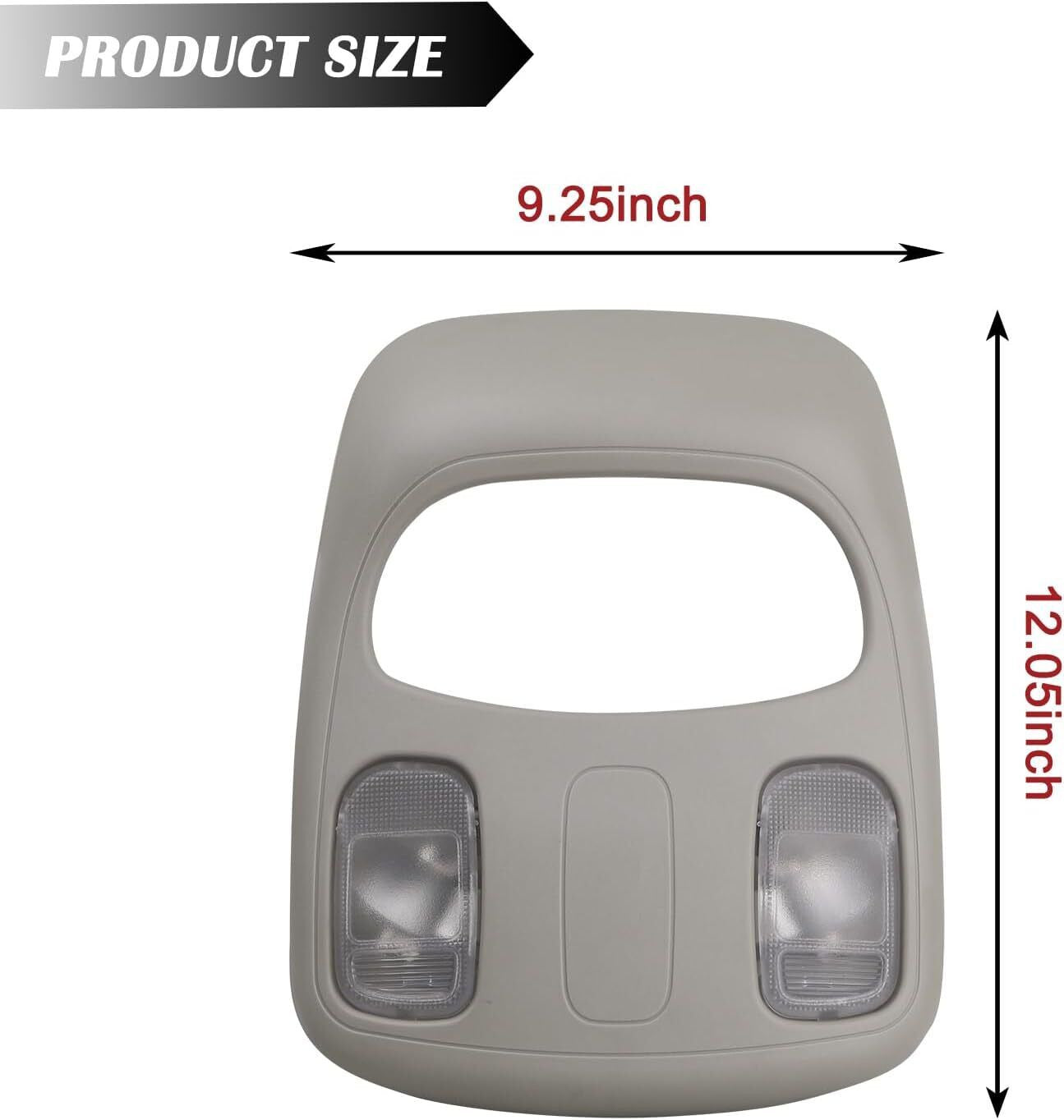 1DK78BD1AA For 2006-2009 for Ram 1500 2500 3500 Overhead Console Housing Assembly