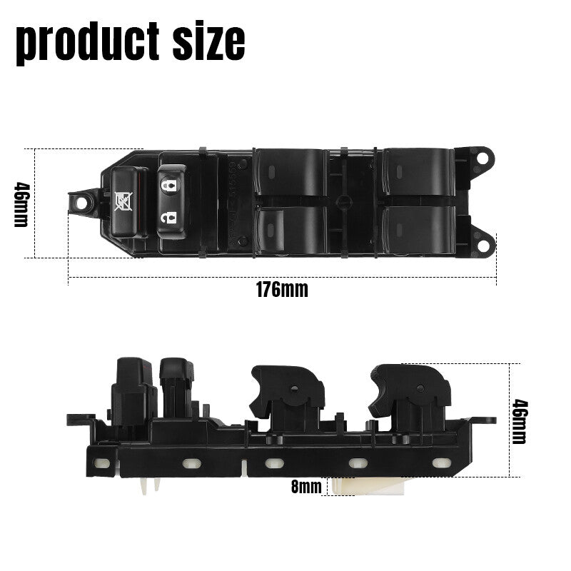 for Toyota 4Runner Prado 2010-2015 Left Driver Master Power Window Switch