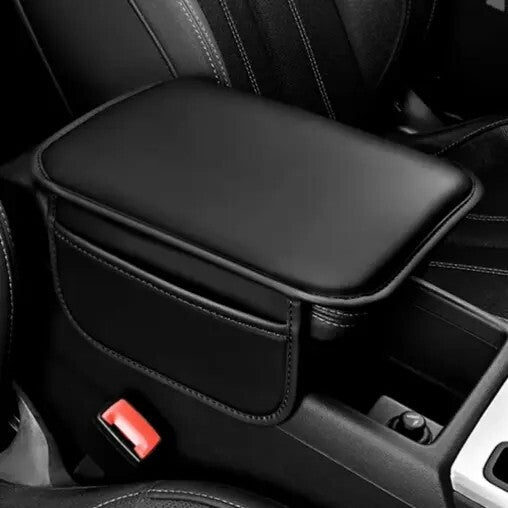 Car Armrest Cushion Cover Center Console Box Pad W/Pocket Fit for Honda Accord