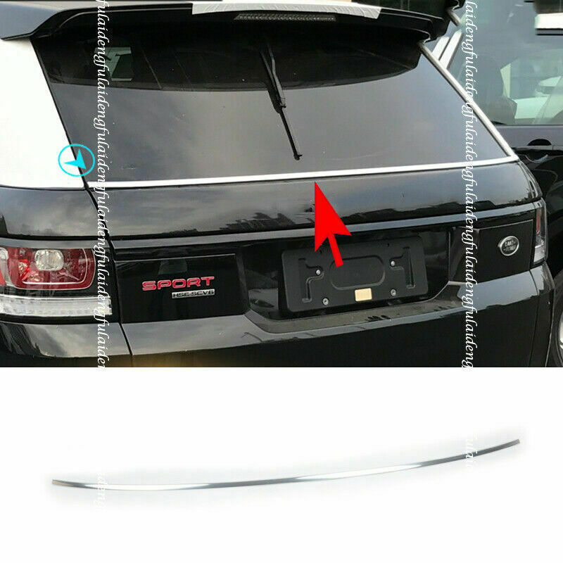 Alloy Tailgate Window Molding Bottom Strip Trim for Range Rover Sport 2014-2021