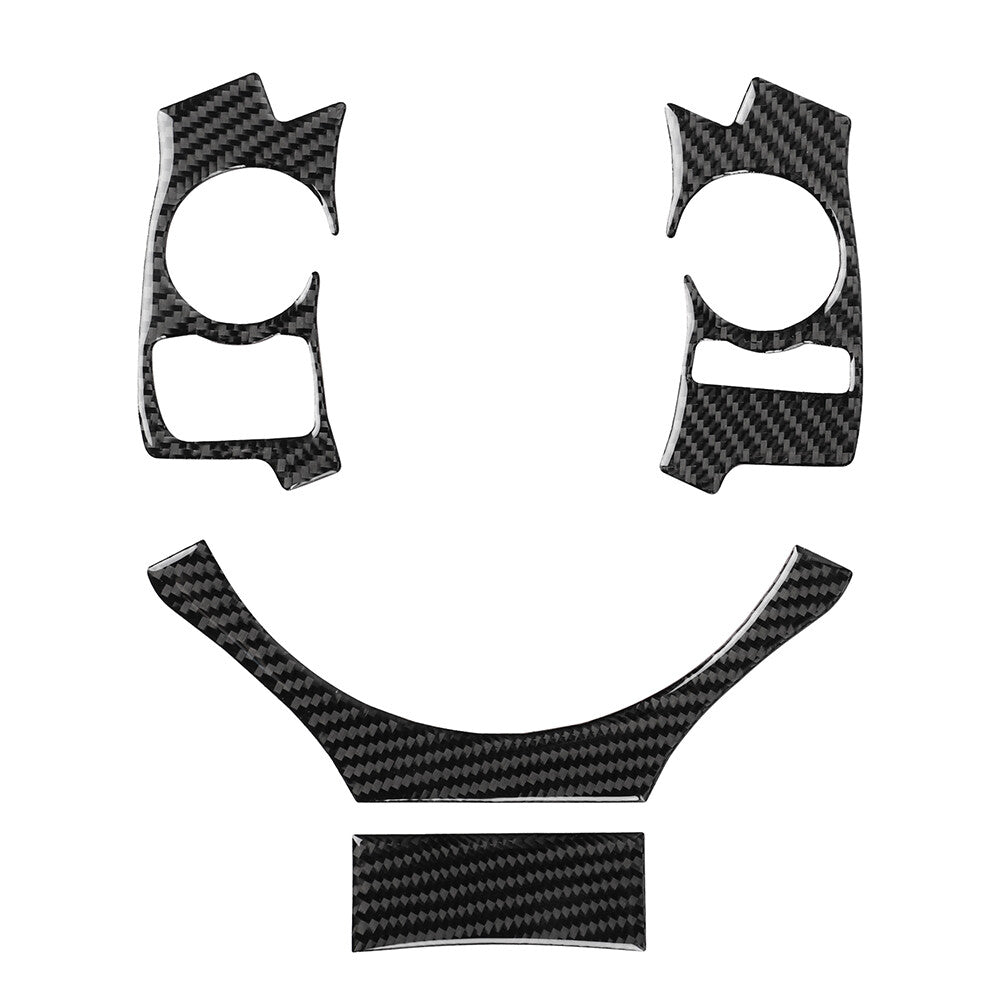 Type A Carbon Fiber 4x Steering Wheel Cover Trim for Lexus IS250 NX200 200t 300h