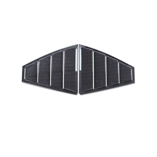 fit for HYUNDAI for Elantra 17-19 Carbon Fiber Window Side Louvers Vent Cover Trim AT