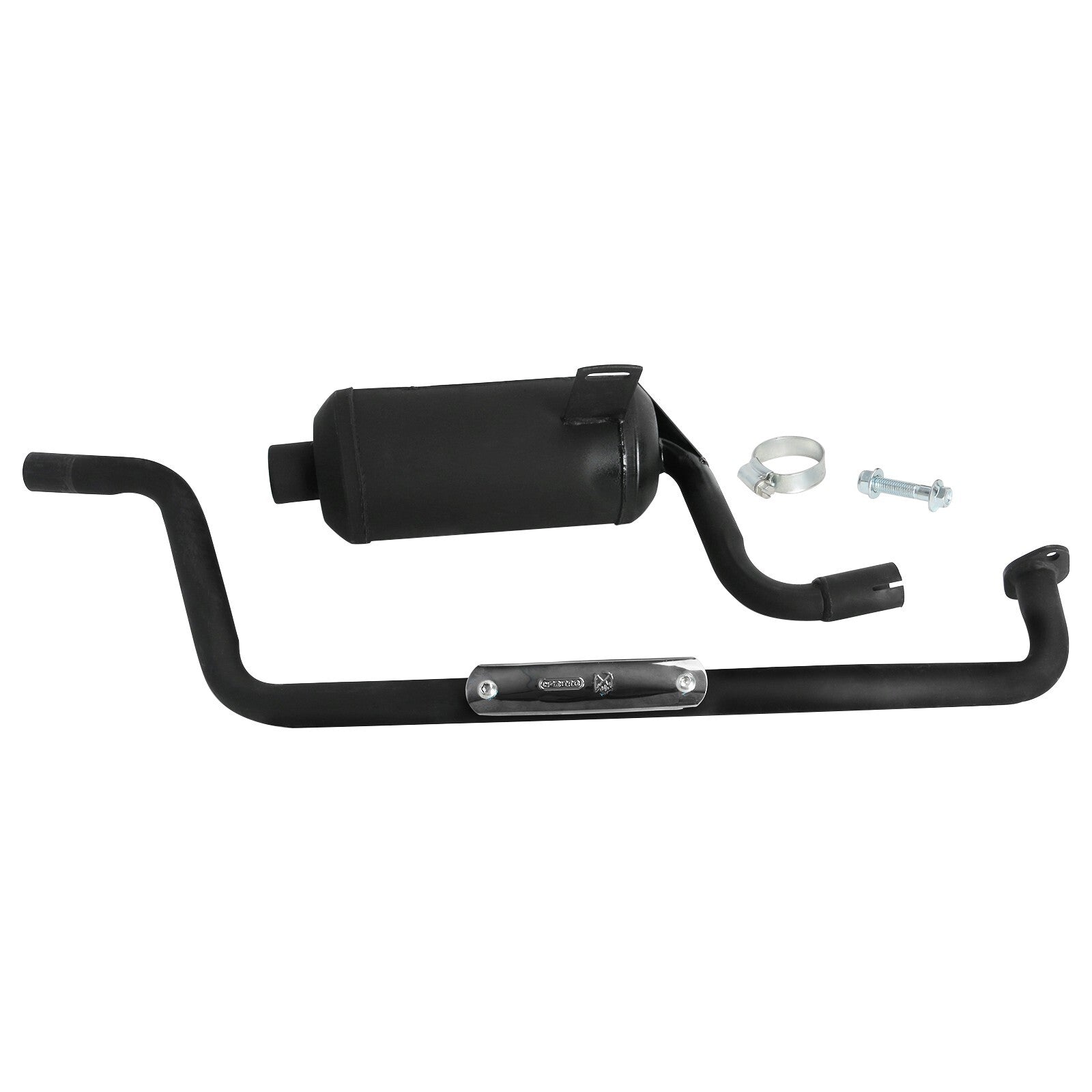 28mm exhaust muffler pipe suitable for GY6 125cc 150cc all-terrain vehicles, bicycles, and coolers.