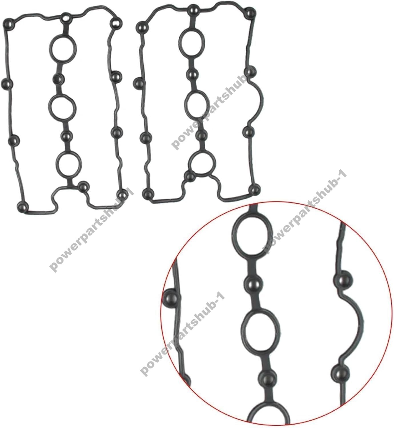 1Set Valve Cover Gasket 06E103484N 06E103483N for Audi for VW