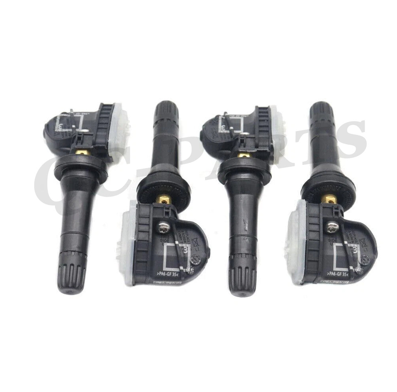 4-pack TPMS sensor 13540601 for GimChev, for Buick , and for Cadillac tire pressure monitoring.
