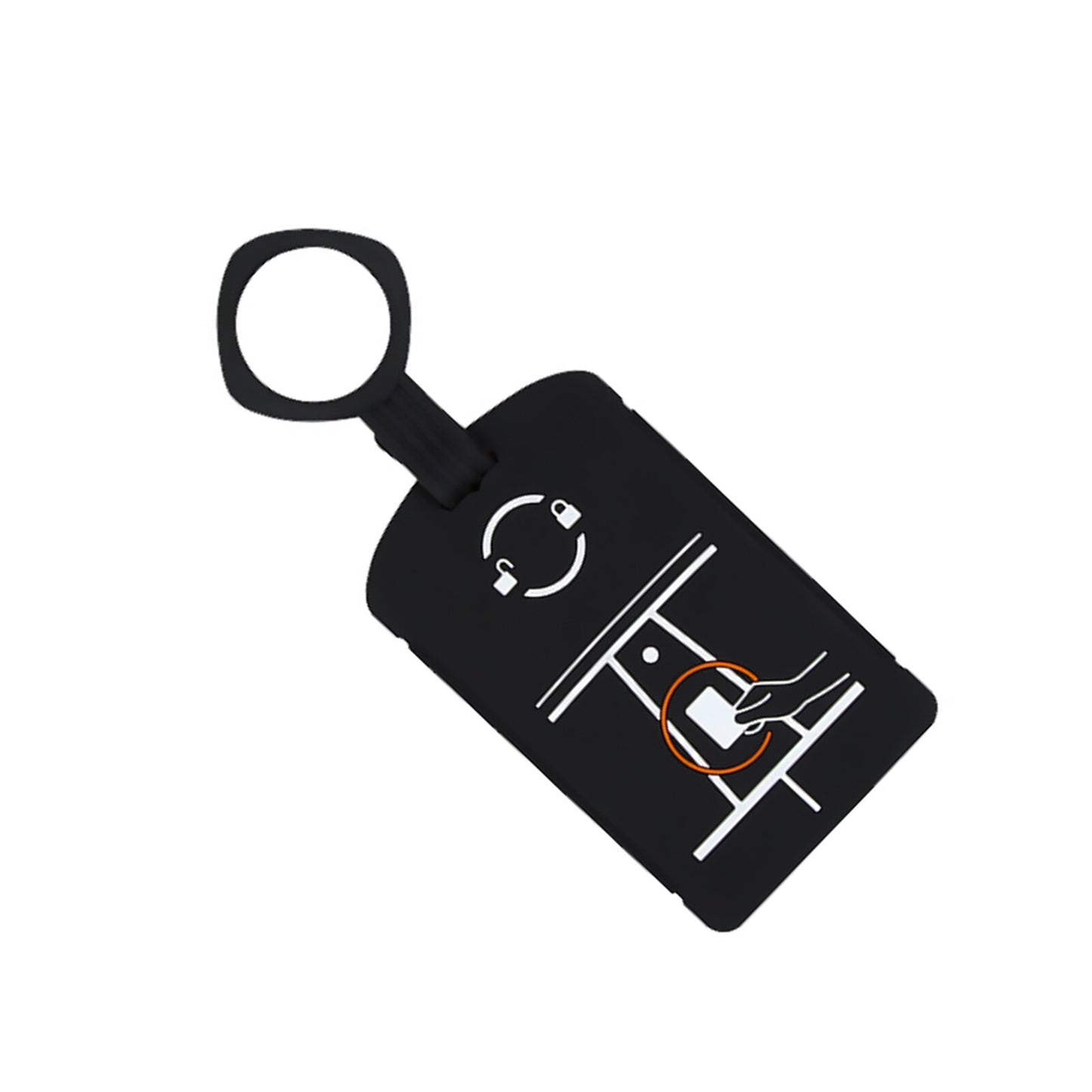 Black Silicone Key Card Case Protective Cover Replacement for Tesla Model 3 Y