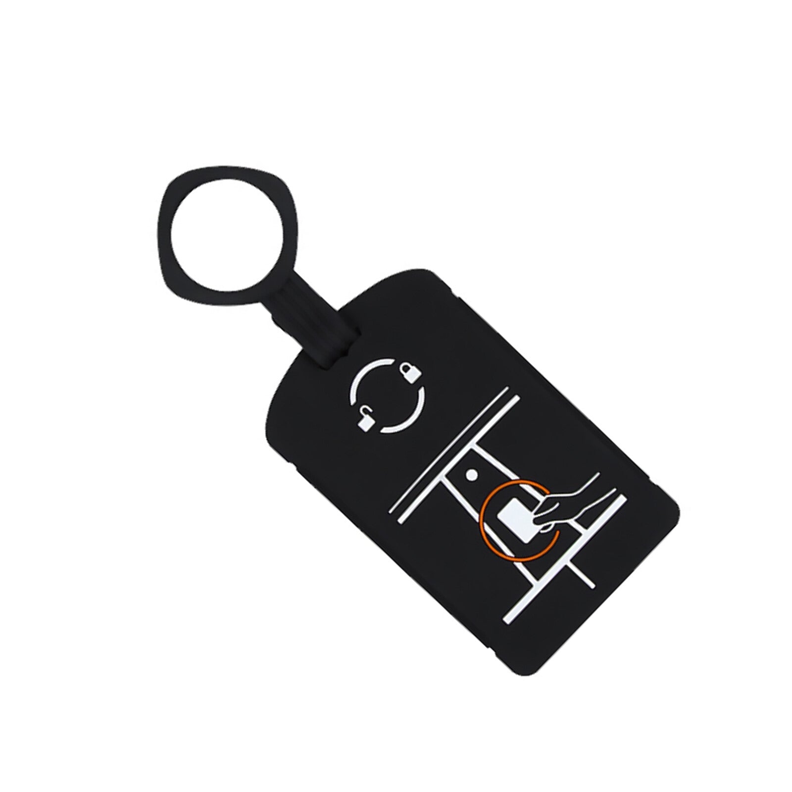 Black Silicone Key Card Case Protective Cover Replacement for Tesla Model 3 Y