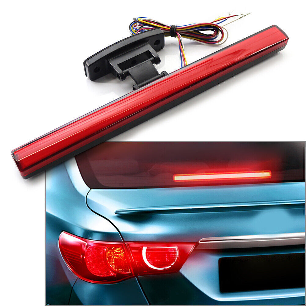 1x Universal Car High Mounted 3rd Third Brake Light Lamp 12V For SUV Truck Car