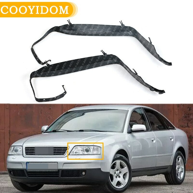 Car headlight seal strip waterproof under headlights for Audi A6 C5 1998-2002