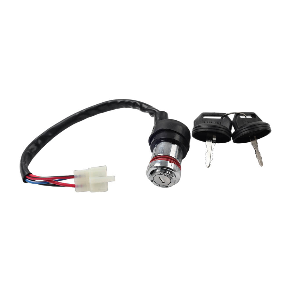 Ignition Switch Lock 4 Wires For Linhai 250cc 260cc 300cc 400cc ATV With 2 Keys