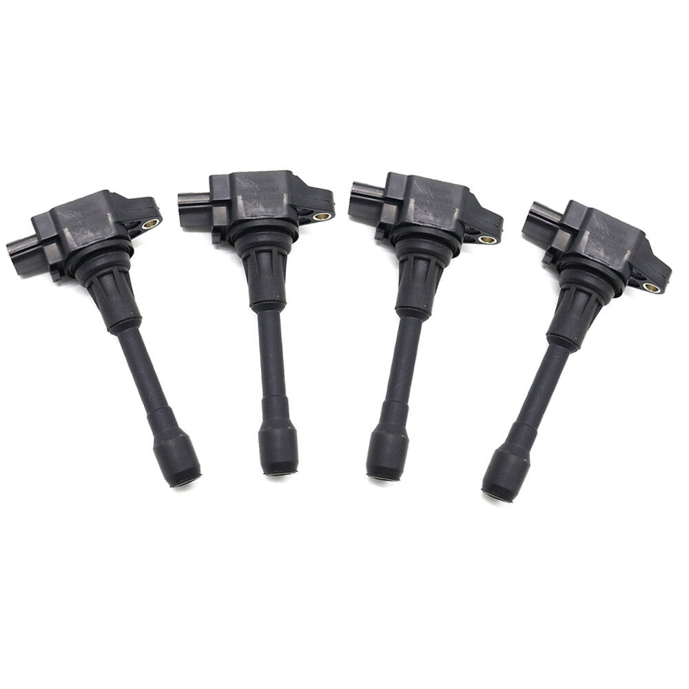 4PCS Ignition Coils Fit for 2007 2008 2009 2010 2011 2012 for Nissan Versa 1.8L 1.6L