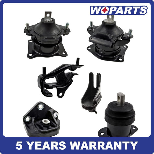 6PC Engine Motor Trans Mount Set Fit for Acura TL 3.2L 2004-2006 Auto Trans