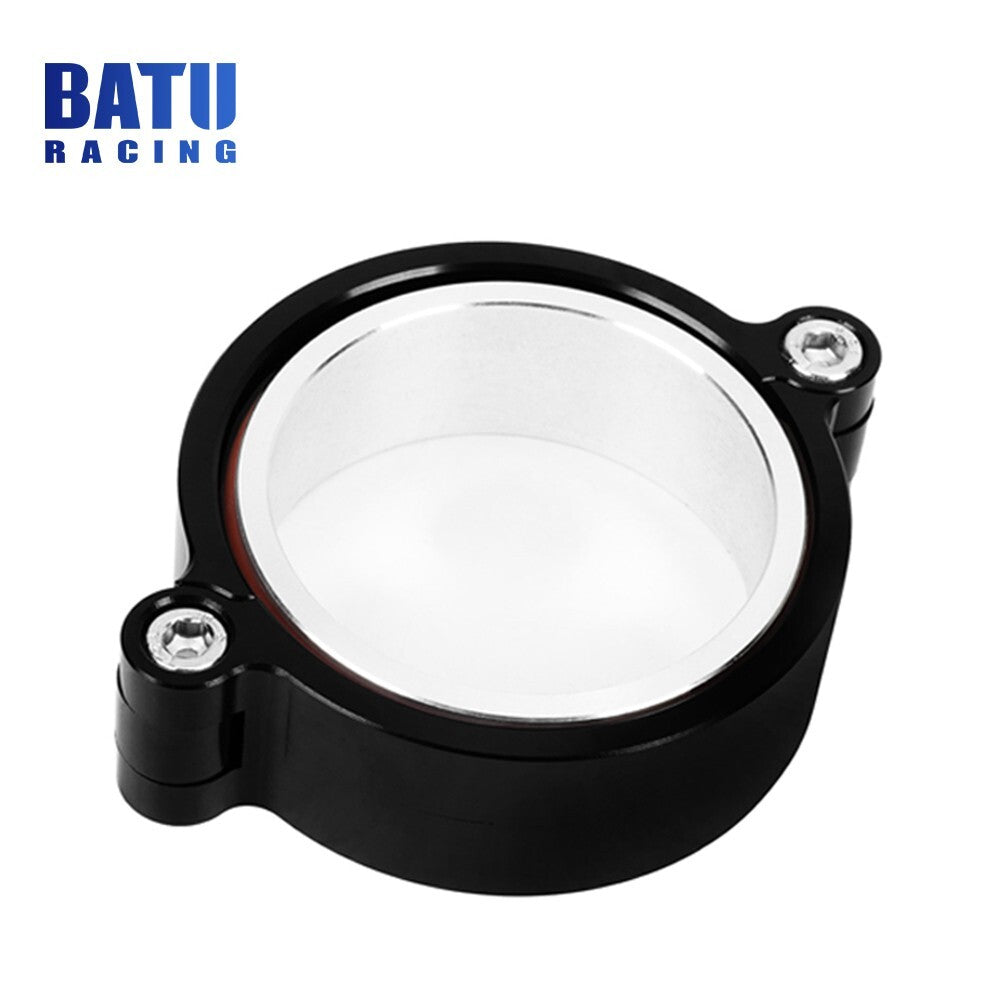 Black 3/76mm Aluminum V-Band Clamp+Flange Kit for Intercooler Intake Pipes