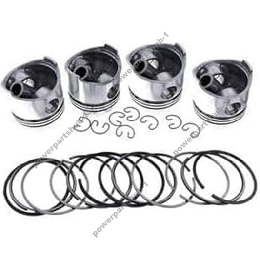 STD Piston Kit with Ring for Mitsubishi Engine S4Q S4Q2 S4Q2-T S4Q2-Y3SCM