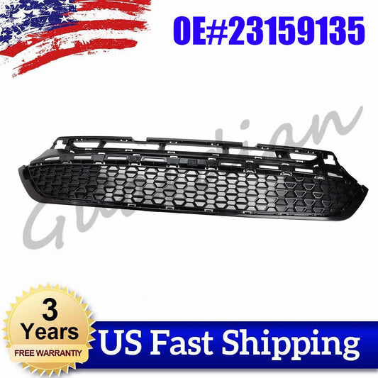 23159135 Black Front Bumper Lower Grille Replace for GMC Acadia 2017 2018 2019