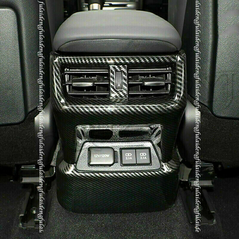 for Lexus ES350/300H 2019-2022 Carbon Fiber Rear Air Vent Outlet Overlay Cover