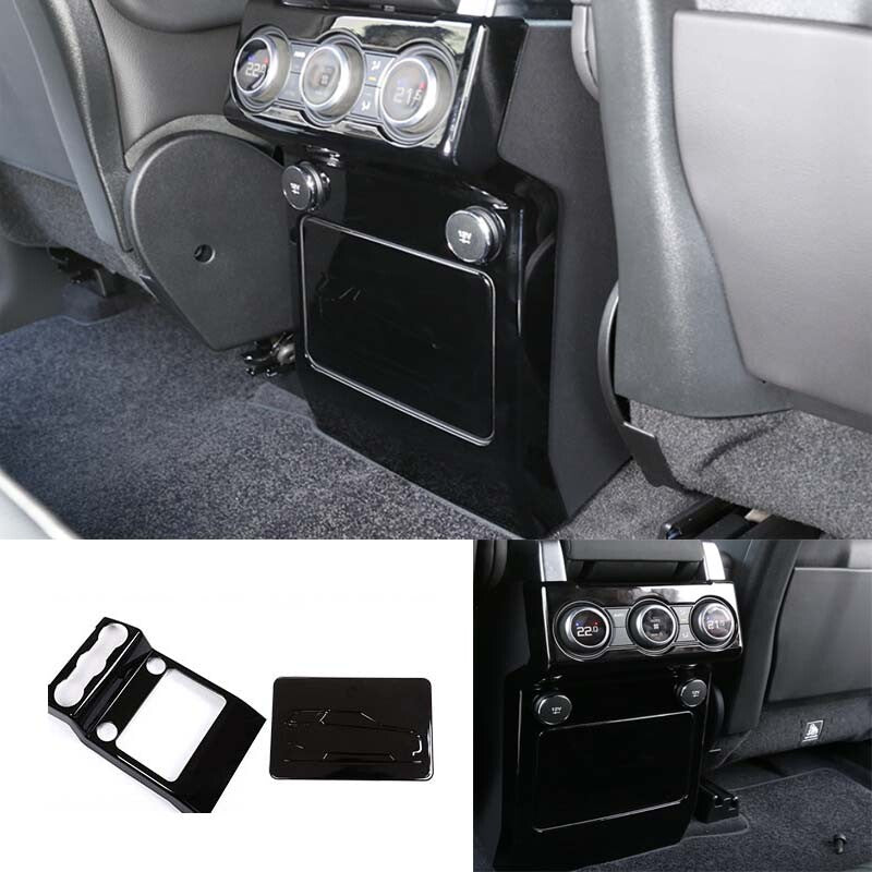 Anti-Kick Panel Air Vent Oak Glossy Black for Land Rover Discovery SHE 17-2023
