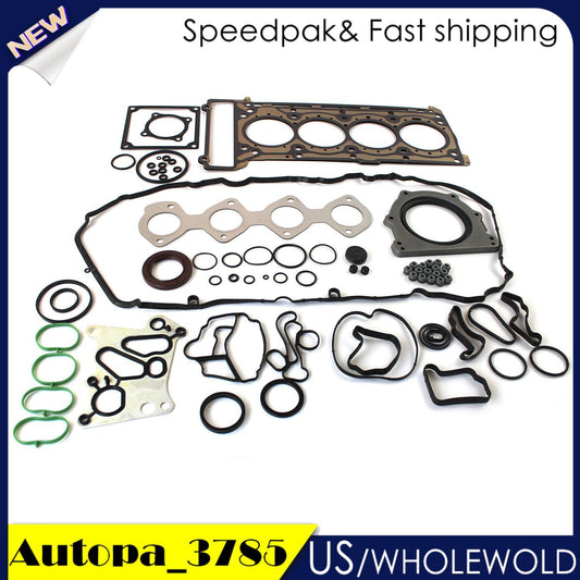 Engine Overhaul Gasket Kit Fits for Mercedes-Benz W204 W211 M271 1.8 Kompressor