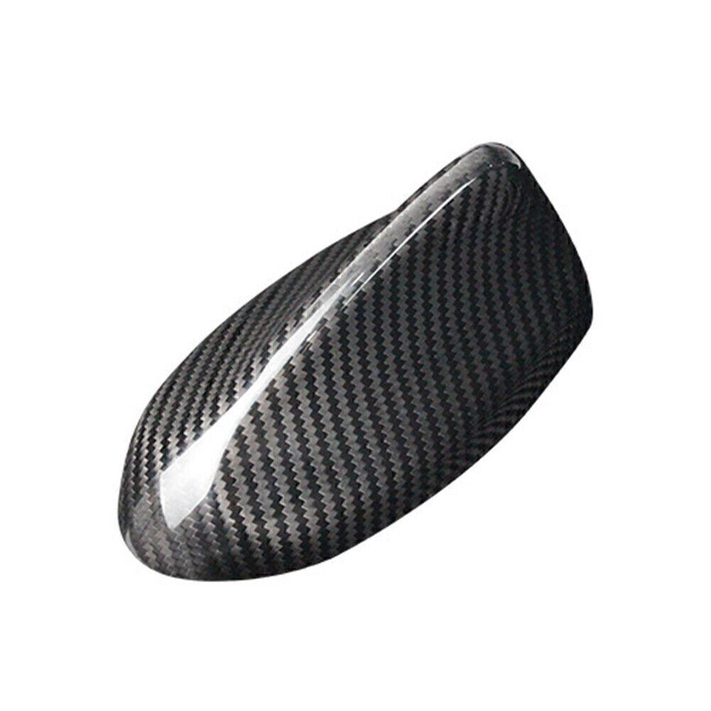 Carbon Fiber Shark Fin Antenna Cover Sticker Fit for Alfa Romeo Giulia for Stelvio Black