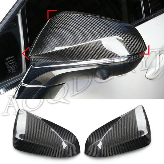 Real Carbon Fiber RearView Mirror Cover Trim for LEXUS NX200T 300H 300 2015-2020