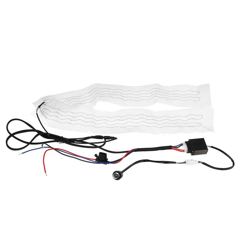DC12V Car Steering Wheel 6 Gears Heated Winter Warm Cover Electric Heating Pad