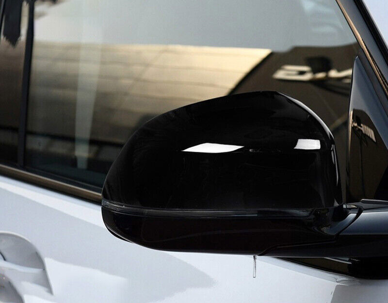 for BMW X3 G01 2018-21 ABS Gloss Black Door Rear View Side Mirror Cover Trim 2P
