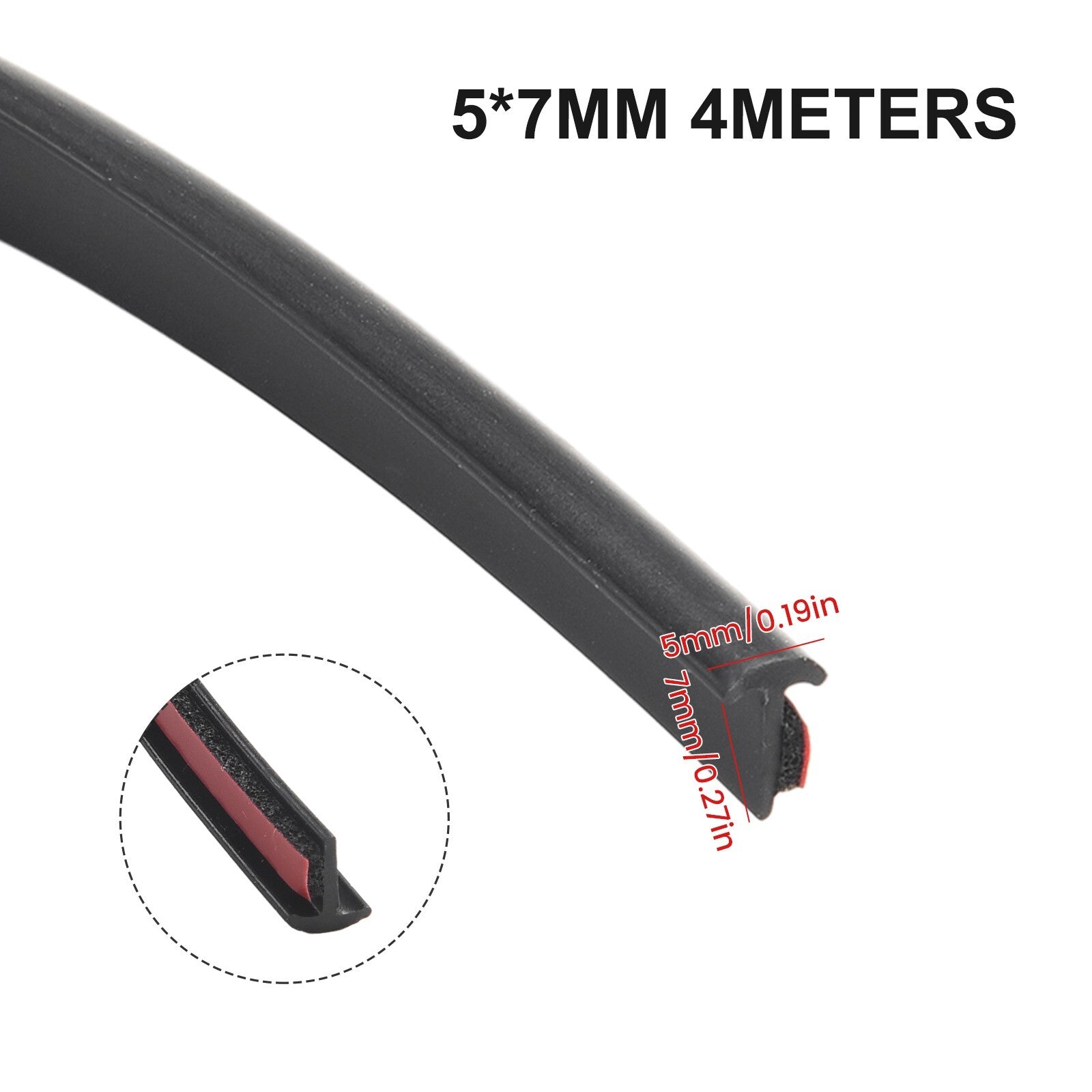 T Shape Rubber Seal Strip for Efficient Weatherproofing and Protection