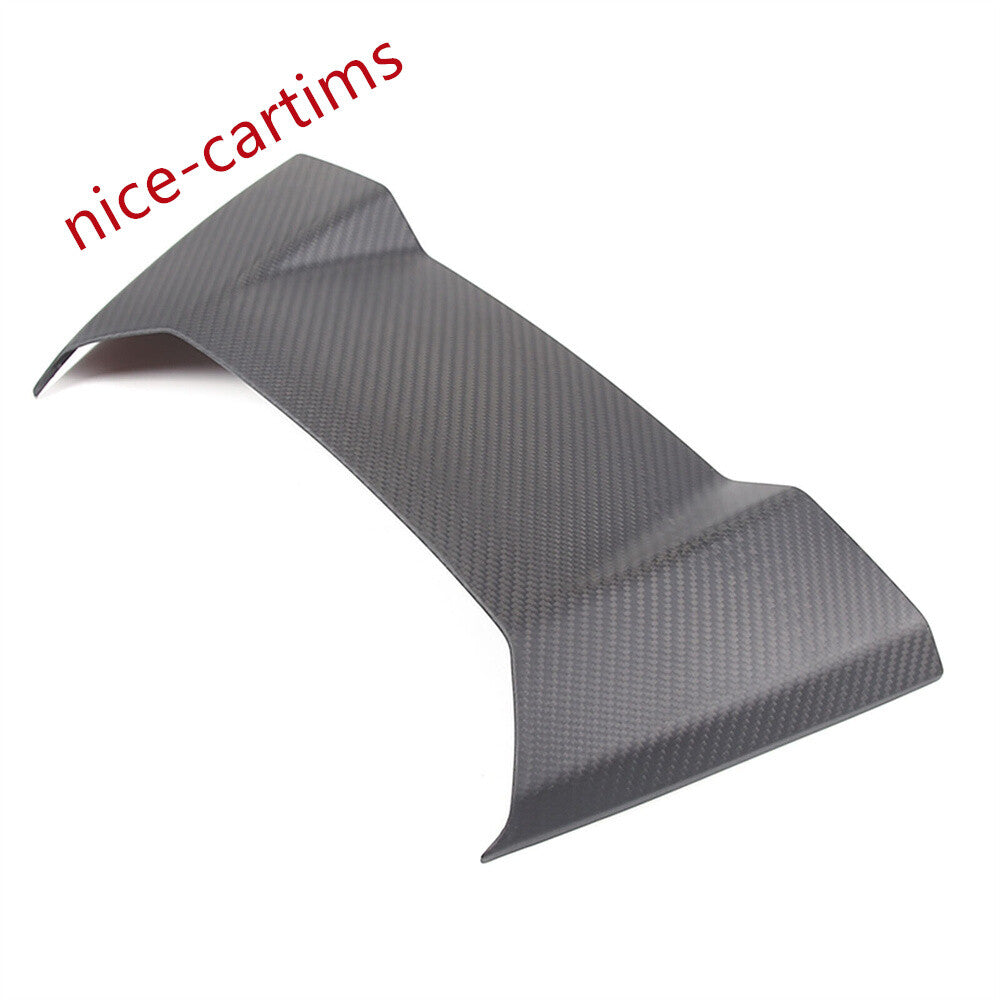 Matte Carbon Fiber Rear Speaker Upper Panel Trim for Corvette C8 2020-2024 Coupe